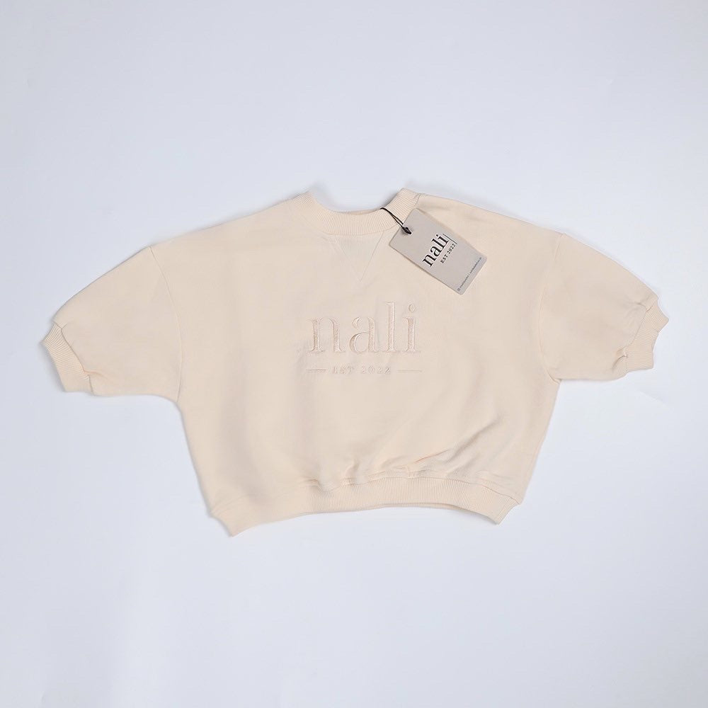 nali | Signature Oversized Sweatshirt, Bone